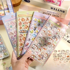[ Set 9 Vỉ ] Sticker 3D - 922958