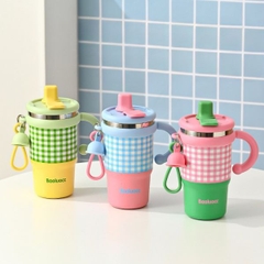 [ Set 2 Cái ] Bình Giữ Nhiệt [ 600ml - Inox 304 ] - 922989