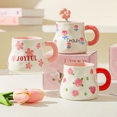 [ Set 2 Cái ] Ly Cốc Sứ [ Không Kèm Muỗng - Hộp Thường ] - 932267