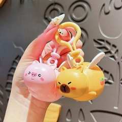 [ Set 12 Cái ] Móc Khóa [ Kéo Dây Đập Cánh ] - 932323