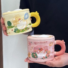 [ Set 2 Cái ] Ly Cốc Sứ [ Hộp Màu Đẹp ] - 935028
