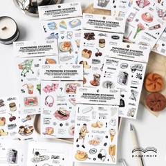 [ Set 12 Túi ] Sticker Vintage [ 1 Túi 2 Tấm ] - 935043