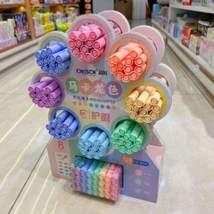 [ Set 128 Cây ] Bút Huỳnh Quang Graffiti Macaron [ 8 Màu - Kèm Kệ ] - 935170