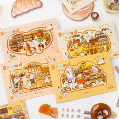 [ Set 12 Túi ] Sticker Trang Trí 3D [ 16*13cm ] - 95635
