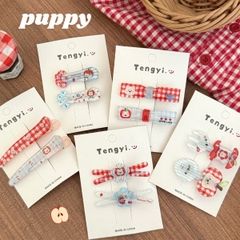 [ Set 10 Vỉ ] Kẹp Tóc [ 1 Vỉ 2 Cái ] - 95830