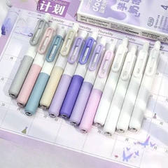 [ Set 10 Hộp ] Bút Bi Gel Doudou 2.0 [ 0.5mm - Đen - 1 Hộp 4 Cây ] - 95856