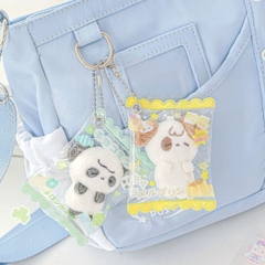 [ Set 6 Cái ] Móc Khoá Túi Gấu Cao Cấp ROSYPOSY - 95862