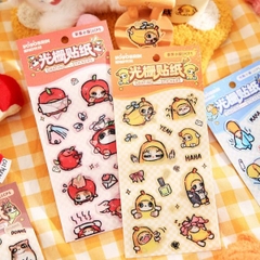 [ Set 12 Túi ] Sticker Hoạt Ảnh Động 3D [ 1 Túi 1 Tấm ] - 95873