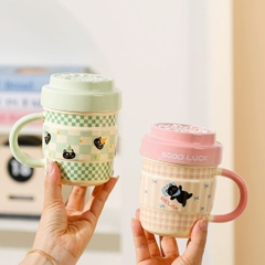 [ Set 2 Cái ] Ly Cốc Sứ [ 500ml ] - 95936