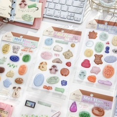 [ Set 12 Túi ] Sticker 3D Nổi - 95946