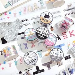 [ Set 12 Cuộn ] Washi [ 3cm*2m ] - 95966
