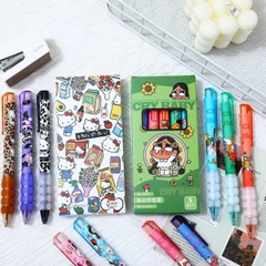 [ Set 10 Hộp ] Bút Bi [ 0.5mm - Đen ] - 95976