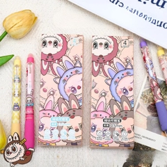 [ Set 10 Hộp ] Bút Bi Xoá Được [ 0.5mm - Xanh ] - 95983