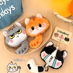 [ Set 6 Cái ] Móc Khoá Gấu Bông - 16213