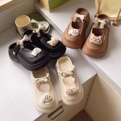 [ Set 2 Đôi ] Dép Charm Nơ Cá [ Size 36/37/38/39/40/41 ] - 16245