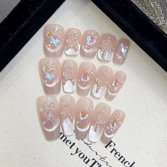 [ Set 2 Hộp ] Nail Cao Cấp [ 10 PCS - XS/S/M/L - Bộ Dụng Cụ Dán 7 Món ] - 16411