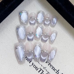 [ Set 2 Hộp ] Nail Cao Cấp [ 10 PCS - XS/S/M/L - Bộ Dụng Cụ Dán 7 Món ] - 16413