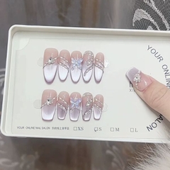 [ Set 2 Hộp ] Nail Cao Cấp [ 10 PCS - XS/S/M/L - Bộ Dụng Cụ Dán 7 Món ] - 16416