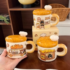 [ Set 2 Cái ] Ly Cốc Sứ [ 420ml - Hộp Đẹp ] - 16420