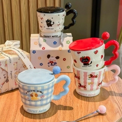 [ Set 2 Cái ] Ly Cốc Sứ  500ml ] - 16421