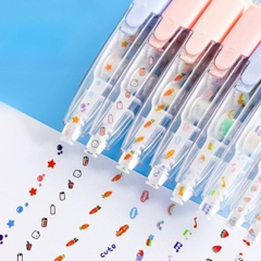 [ Hộp 24 Cây ] Bút Kẻ Hết Bài Hoạ Tiết - 16503