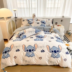 Bộ Chăn Ga Lạnh 4 Món [ Chăn 200*230cm / Ga 230*230cm / 2 x Vỏ Gối 48*74cm ] - 16261
