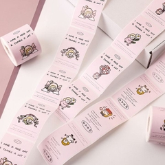 [ Set 6 Cuộn ] Sticker [ Cuộn 200 Tem ] - 16517
