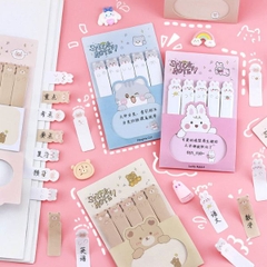 [ Set 20 Xấp ] Giấy Note Dấu Trang [ 120 Tờ ] - 16526
