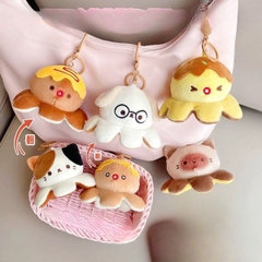 [ Set 12 Cái ] Móc Khoá Gấu Bông Cao Cấp - 16527