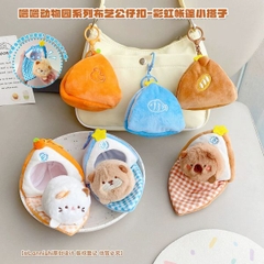 [ Set 12 Cái ] Móc Khoá Gấu Bông Cao Cấp - 16528