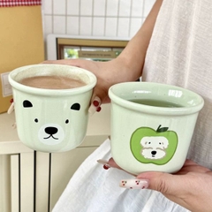 [ Set 2 Cái ] Ly Cốc Sứ - 16584