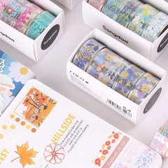 [ Set 6 Hộp ] Washi Tape [ Hộp 5 Cuộn ] - 16704