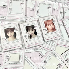 [ Set 100 Tấm ] Thẻ Khung Trang Trí Lomo Card - 16796