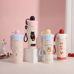 [ Set 2 Cái ] Bình Giữ Nhiệt [ 600ml - Inox 316 ] - 17711