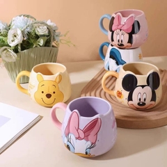 [ Set 2 Cái ] Ly Cốc Sứ [ Kèm Thia + Hộp Màu ] - 17861