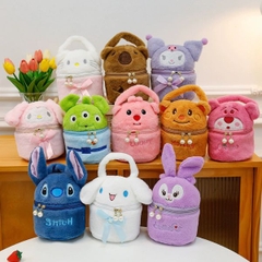 [ Set 2 Cái ] Túi Đựng Mỹ Phẩm / Dụng Cụ Trang Điểm- 17875