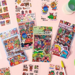 [ Set 12 Túi ] Sticker [ Túi 4 Tấm ] - 17909