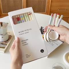 [ Set 2 Bộ ] 5 Đôi Đũa Sợi Thuỷ Tinh - 17923