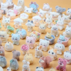 [ Set 10 Cái ] Charm 3D Nhung [ Có Khoá Xỏ Dây ] - 17932