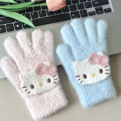 [ Set 6 Đôi ] Găng Tay Len Hello Kitty- 18083