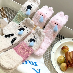 [ Set 5 Đôi ] Vớ Dài Mùa Đông [ Cotton / Có Tag Treo ] - 18024