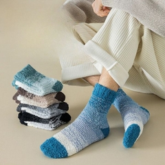 [ Set 5 Đôi ] Vớ Dài Mùa Đông [ Polyester / Có Tag Treo ] - 18028