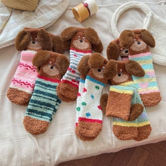 [ Set 5 Đôi ] Vớ Dài Mùa Đông [ Cotton / Có Tag Treo ] - 18036