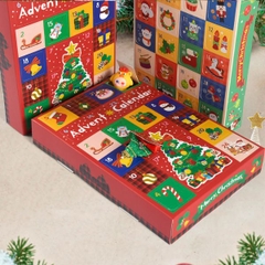 [ Set 10 Cái ] Hộp Quà Tặng Bật Ngờ [ 24 Ngăn / 25*17*4cm ] - 18137