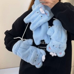 [ Bộ 3 Món ] Găng Tay / Khăn Choàng Cổ - 18170