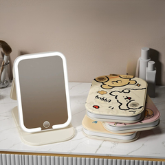 [ Set 4 Cái ] Gương Để Bàn LED [ 2 Size ] - 18329