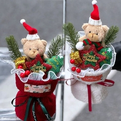 [ Set 2 Bó ] Hoa Giáng Sinh Nhỏ + Hộp Quà - 18473