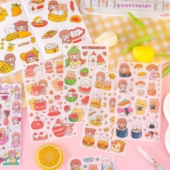[ Set 12 Túi ] Sticker [ Túi 6 Tấm ] - 18518