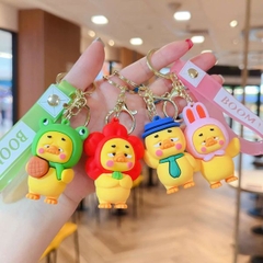 [ Set 4 Cái ] Móc Khoá Vịt Xấu Xí - 18541