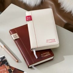 [ Set 2 Quyển ] Sổ Tay [ A6 / Bìa Da ] - 19196